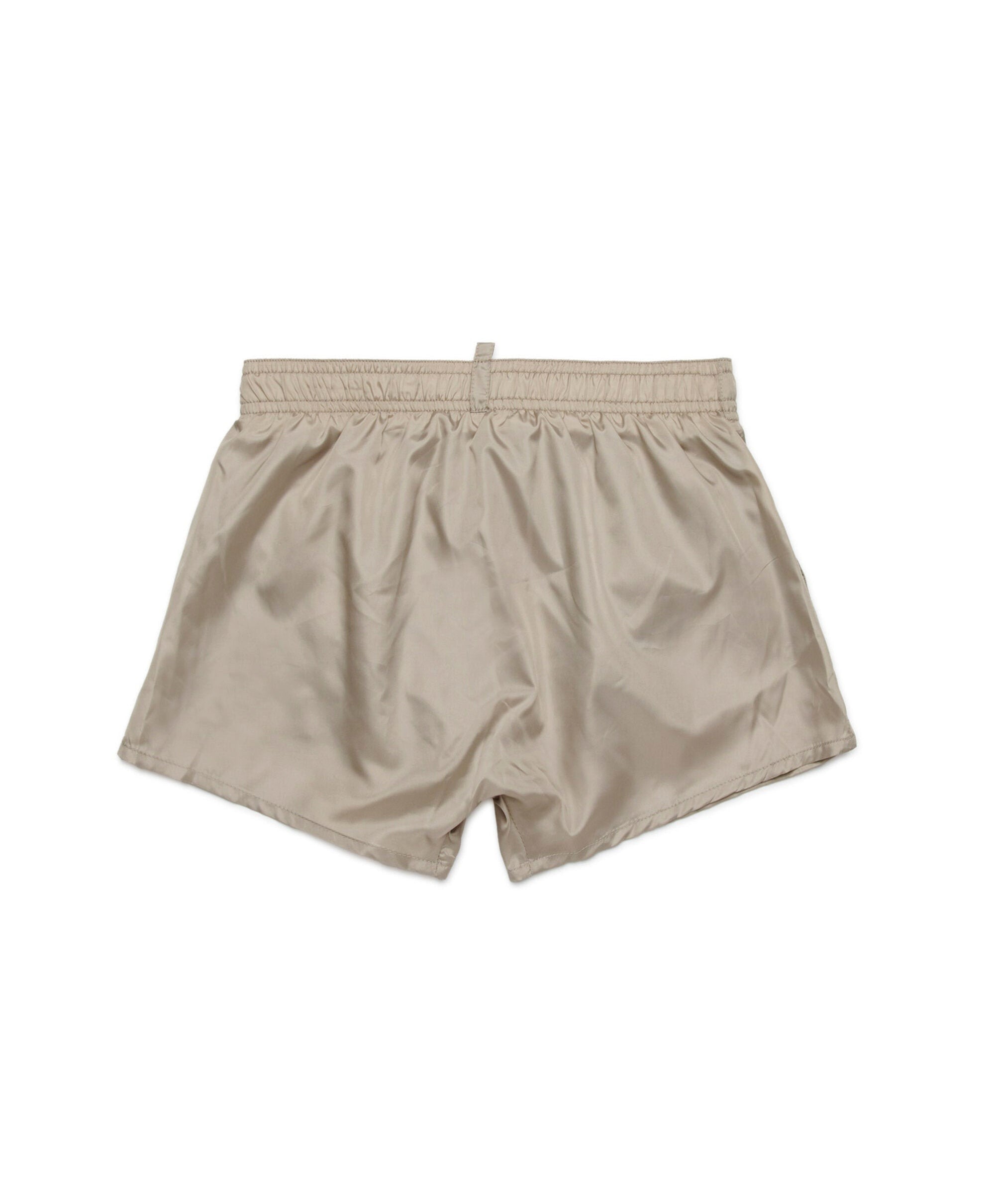 Dsquared2 Kids Costume Boxer Beige per Bambini