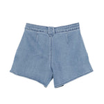 Twinset Kids Shorts in Denim per Bambine