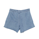 Twinset Kids Shorts in Denim per Bambine