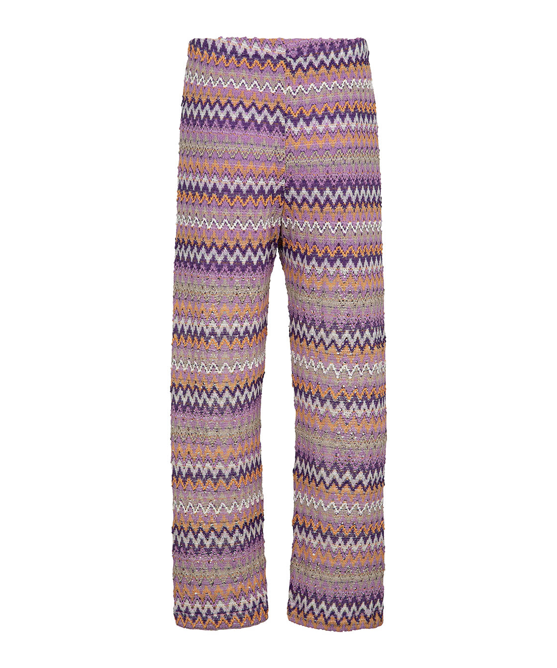 F**K Kids Pantalone Copricostume in Maglia Multicolor per Bambine
