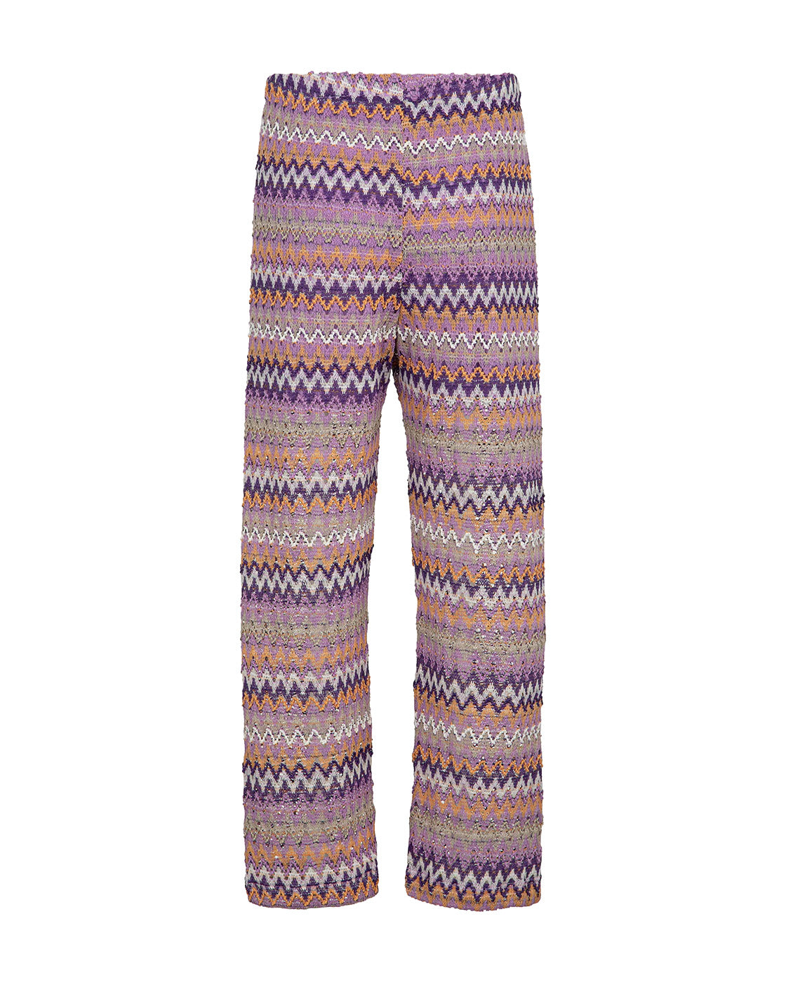 F**K Kids Pantalone Copricostume in Maglia Multicolor per Bambine