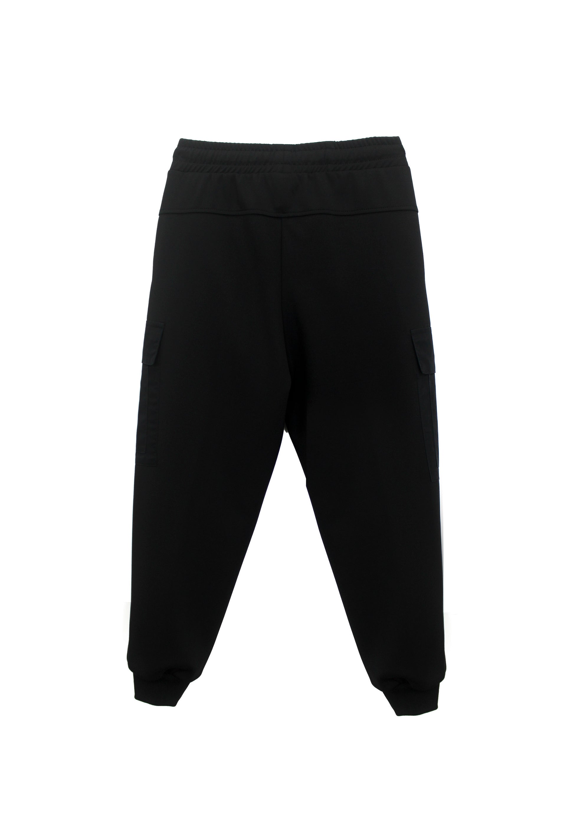 Yes London Pantaloni Joggers Neri per Bambini (retro)