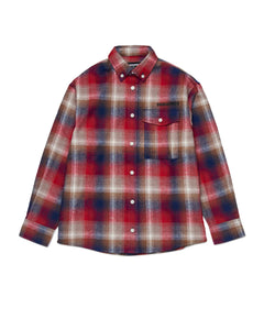 Dsquared2 Kids Camicia a Quadri Rossa per Bambini