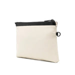 MSGM Kids Borsa Pochette Crema con Logo (retro)