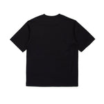 Diesel Kids T-shirt Nera con Micro Oval D per Bambini (retro)