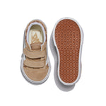 Vans Kids Old Skool V Checkerboard Marroni per Neonati (dettaglio)