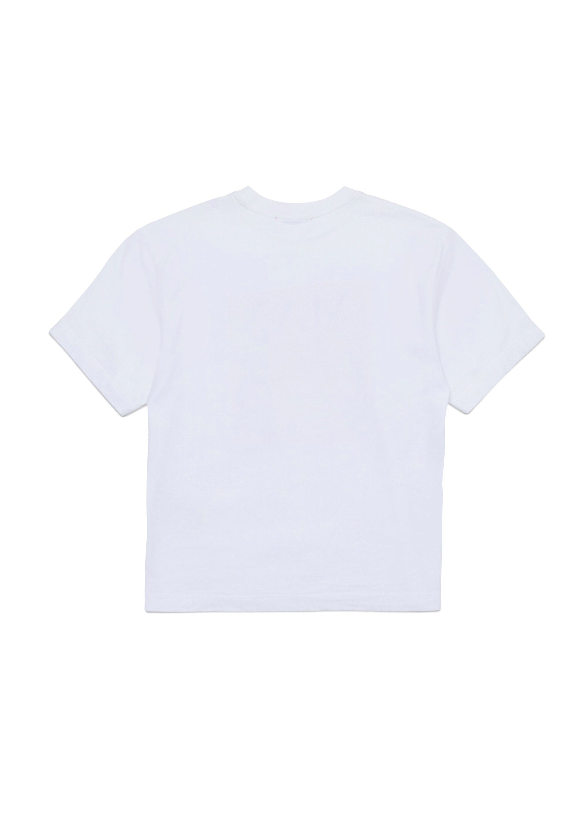 Max & Co Kids T-Shirt Bianca con Logo per Bambine (retro)