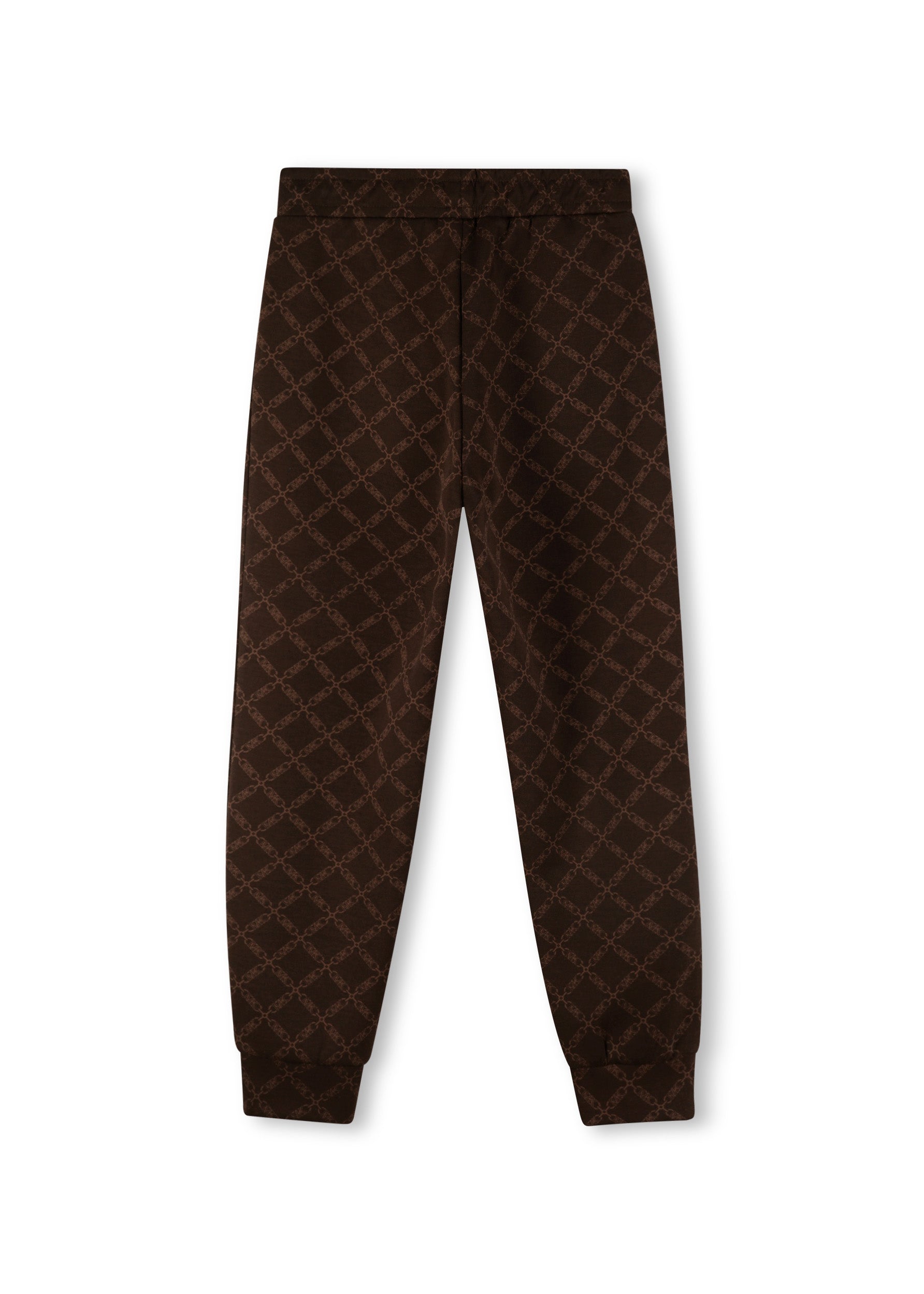 Michael Kors Kids Pantalone Marrone con Stampa per Bambine