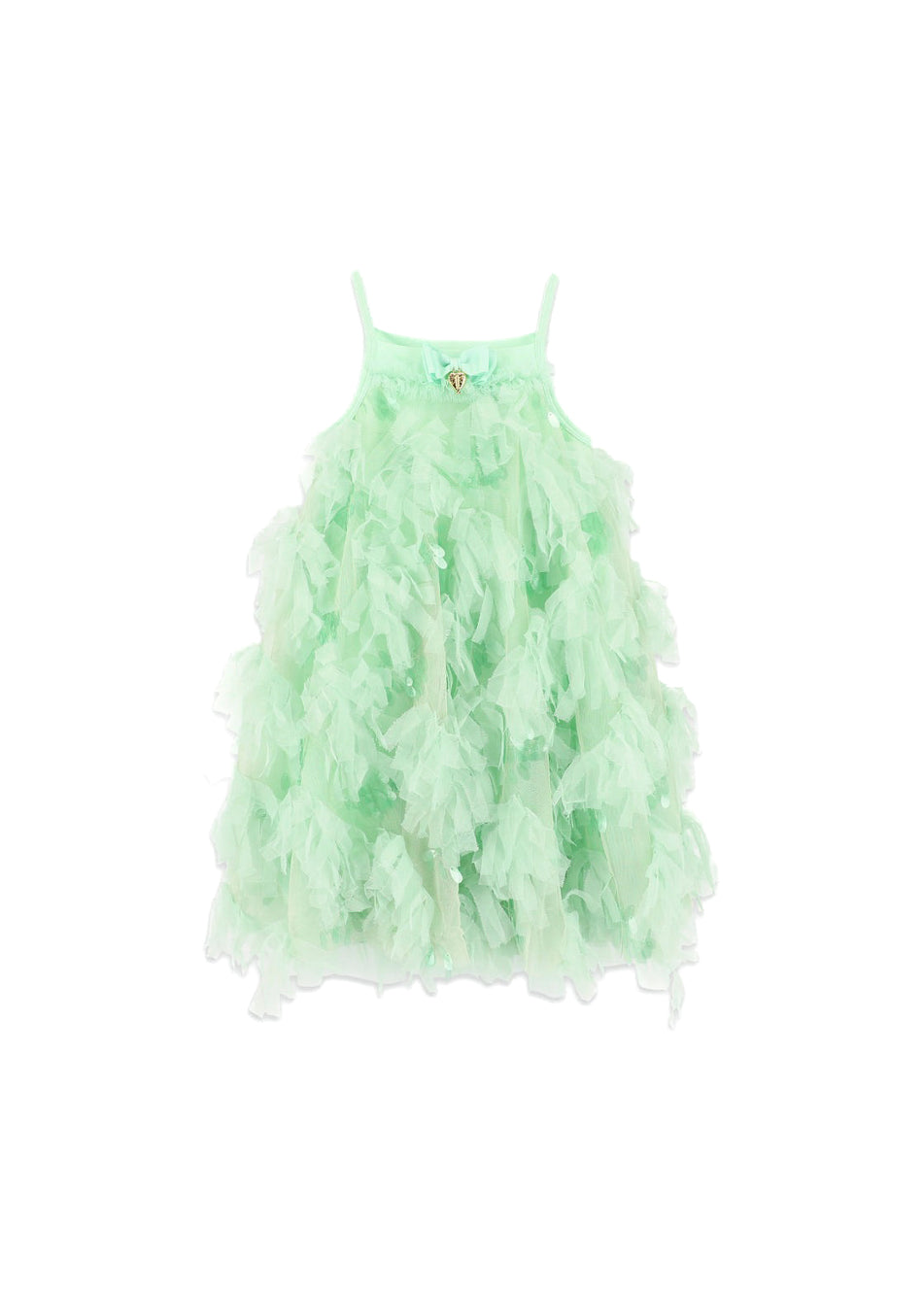 Angel's Face Abito Menta Palma per Bambine