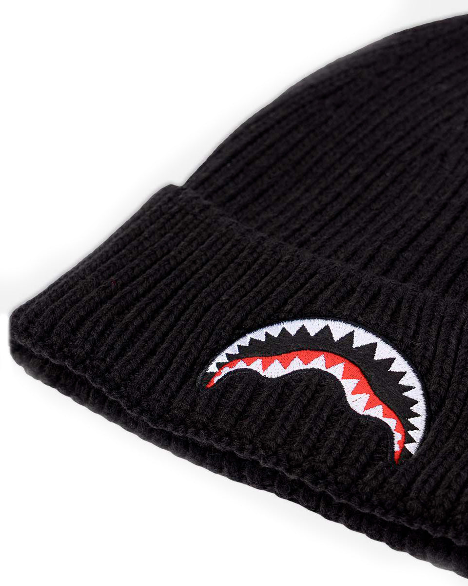 Sprayground Kids Cappello Nero con Logo per Bambini