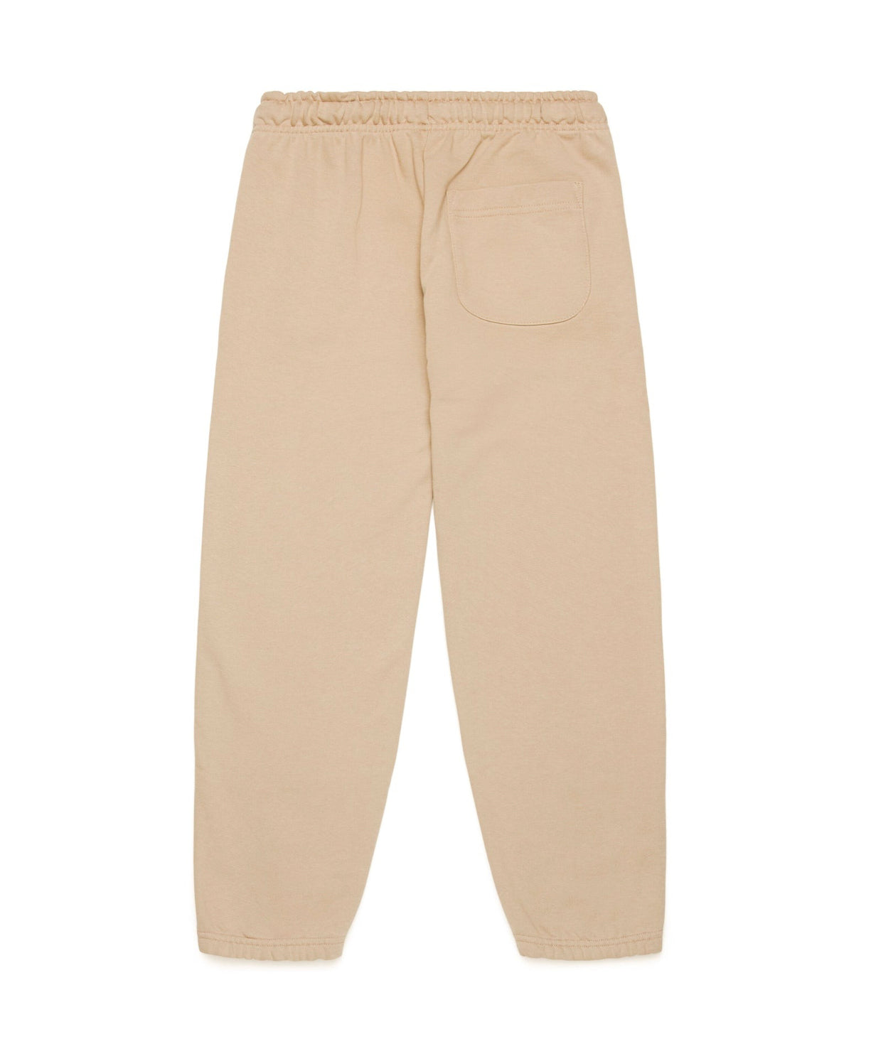 Diesel Kids Pantaloni in Felpa Beige con Logo Oval D per Bambini (retro)