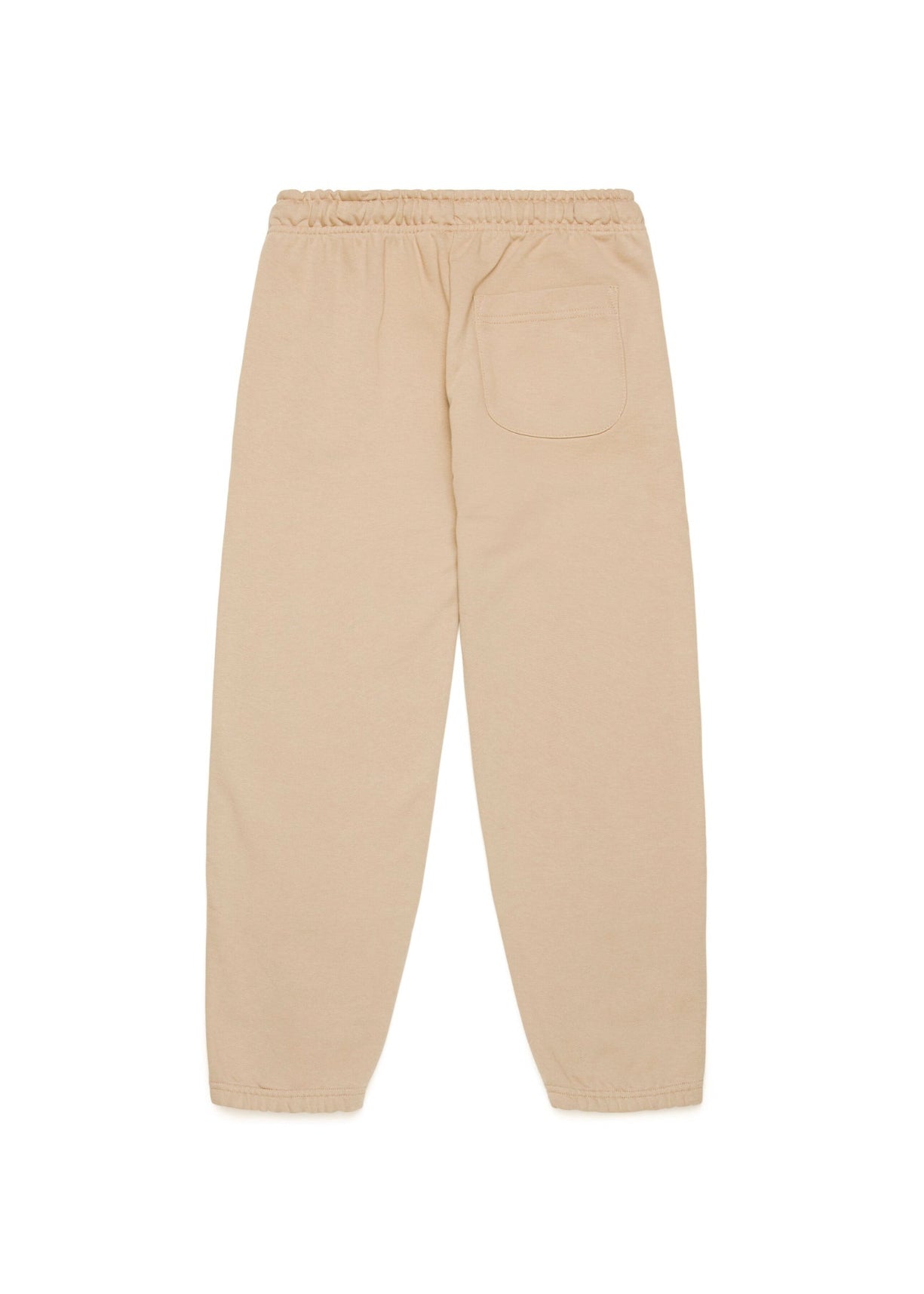 Diesel Kids Pantaloni in Felpa Beige con Logo Oval D per Bambini (retro)