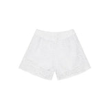 Twinset Kids T-shirt con Shorts Bianco per Bambine