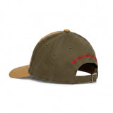 Dsquared2 Kids Cappello Beige e Oliva con Logo Rosso Unisex