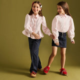 Elisabetta Franchi La Mia Bambina Camicia Marshmallow per Bambine