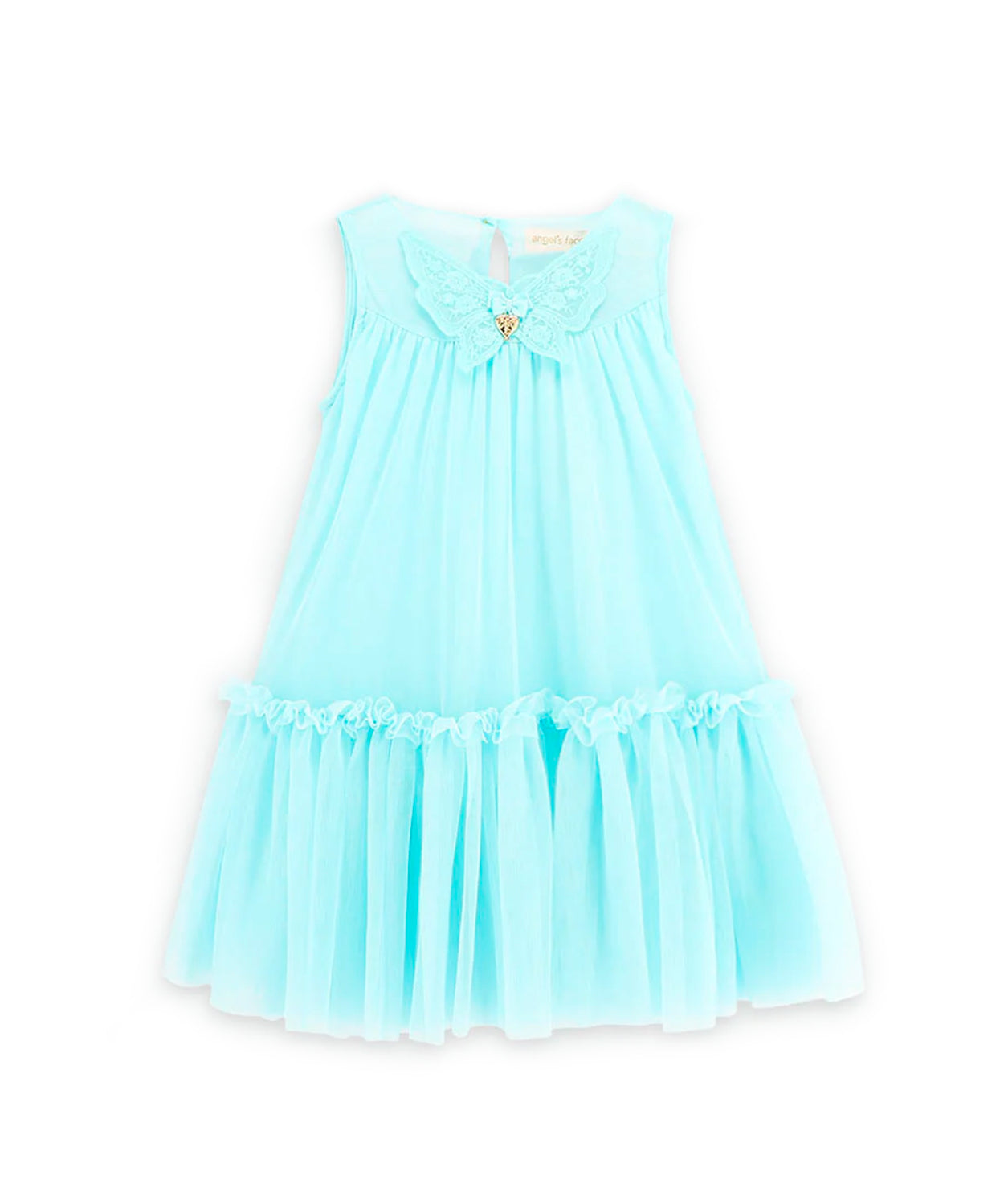 Angel's Face Abito Verde Acqua per Bambine