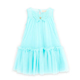 Angel's Face Abito Verde Acqua per Bambine
