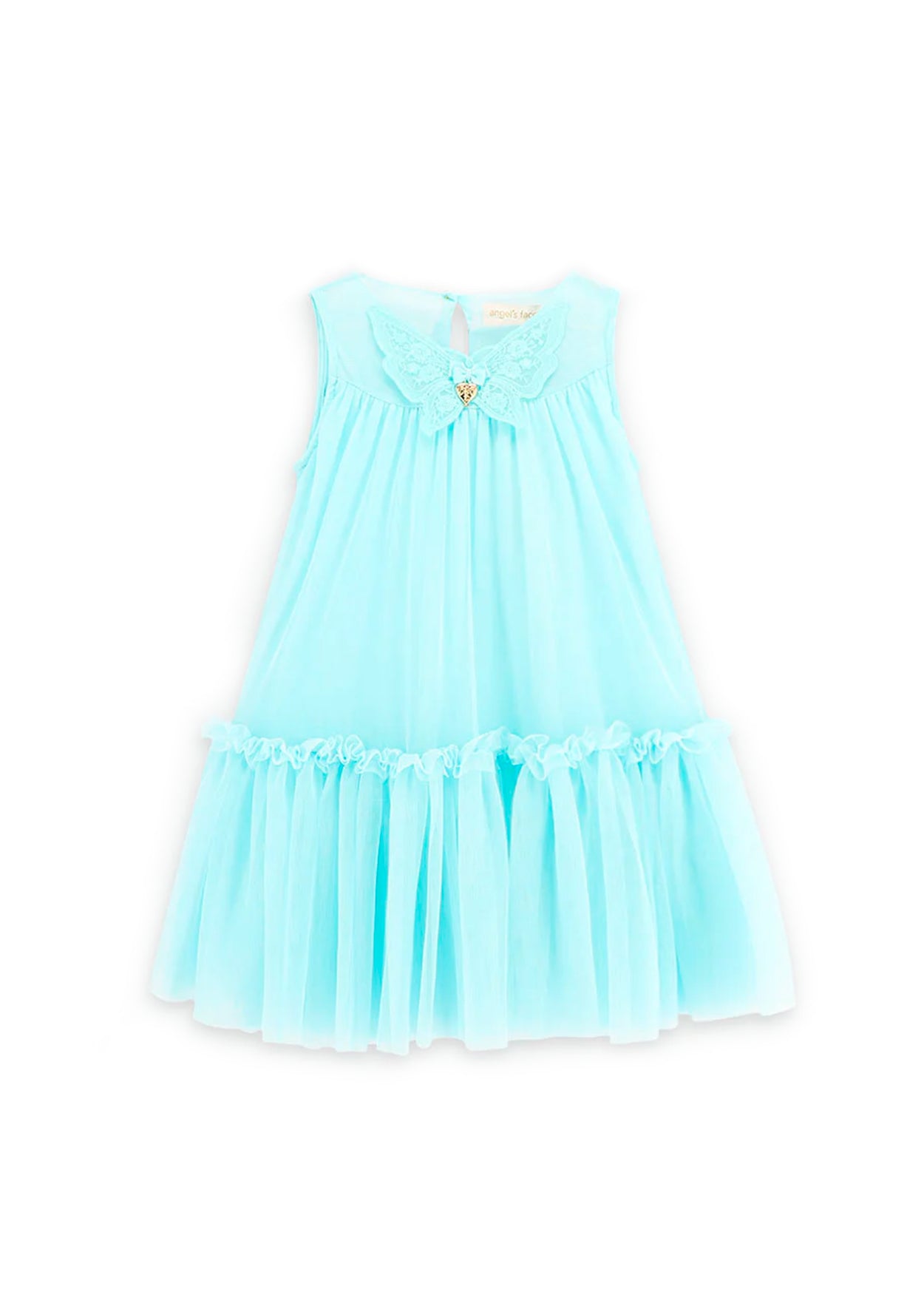 Angel's Face Abito Verde Acqua per Bambine