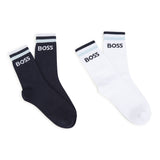 Boss Kids Set Calzini in 2 Colori per Bambini