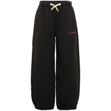 Palm Angels Kids Pantalone Nero con Logo per Bambine