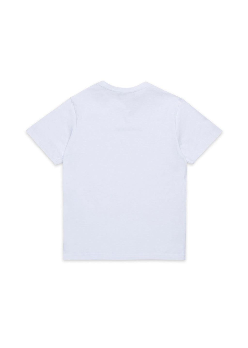 Dsquared2 Kids T-shirt Bianca con Ricamo Logo per Bambini