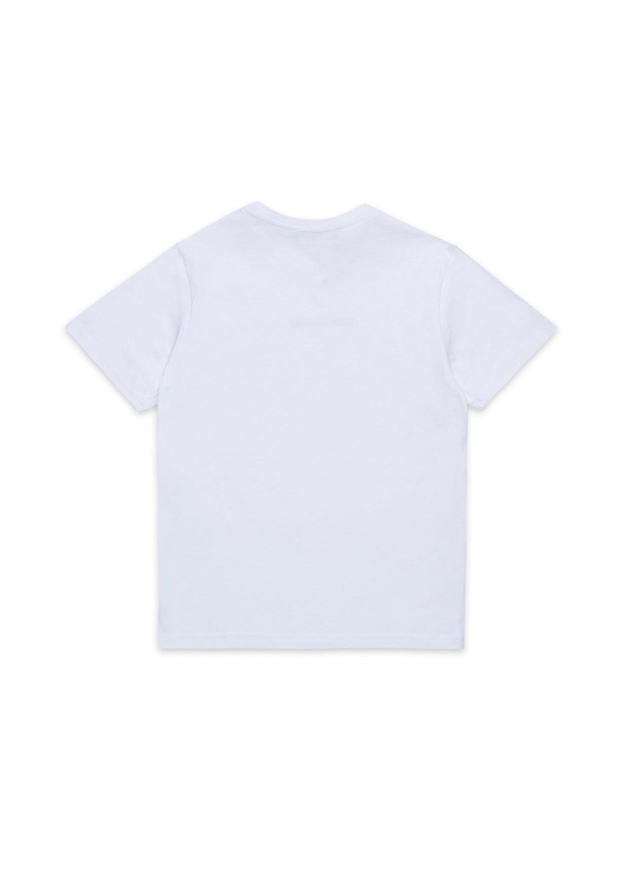 Dsquared2 Kids T-shirt Bianca con Ricamo Logo per Bambini