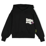 Barrow Kids Felpa con Cappuccio e Stampa Logo per Bambine