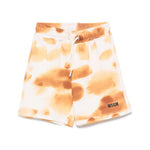 MSGM Kids Bermuda Crema con Stampa per Bambini (fronte)