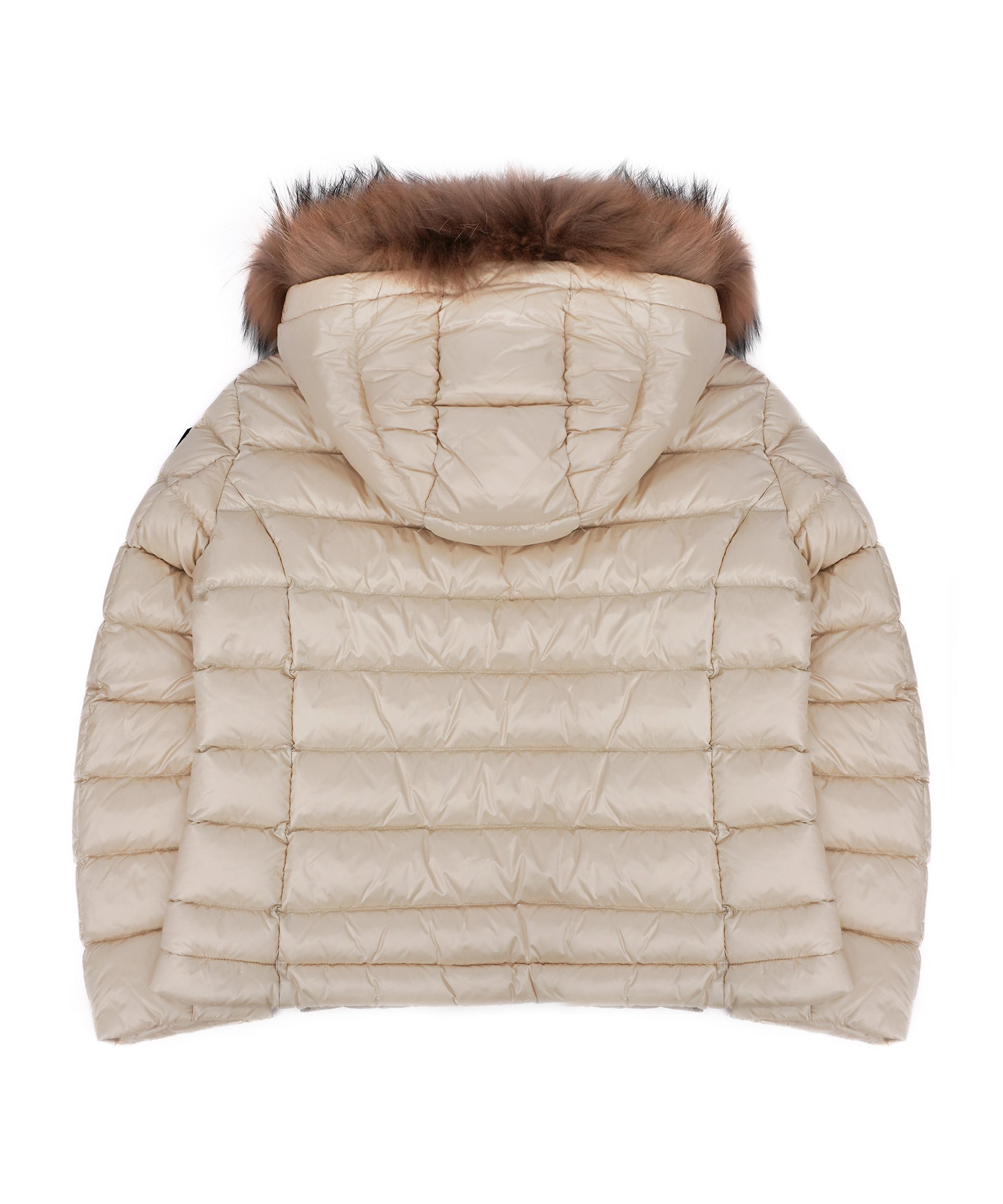 Blauer Kids Giubbino Beige con Cappuccio e Pelliccia  Arcadia Junior per Bambine