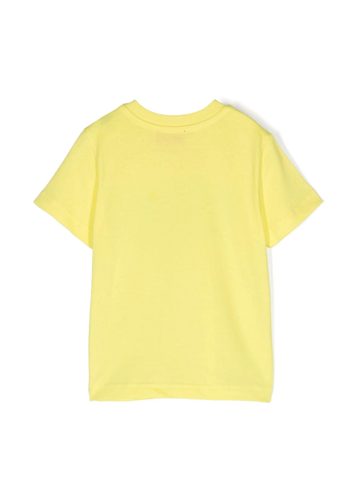 Diesel Kids T-Shirt Gialla con Logo Oval D per Neonati