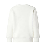 Moschino Kids Felpa Bianco con Logo Teddy Bear per Bambini