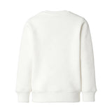 Moschino Kids Felpa Bianco con Logo Teddy Bear per Bambini