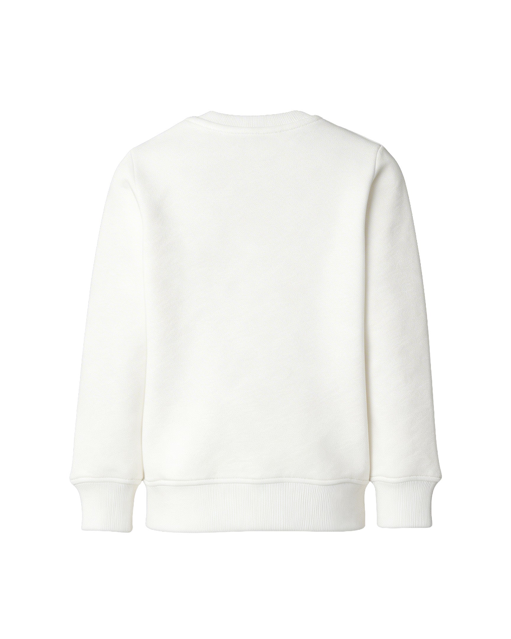 Moschino Kids Felpa Bianco con Logo Teddy Bear per Bambini