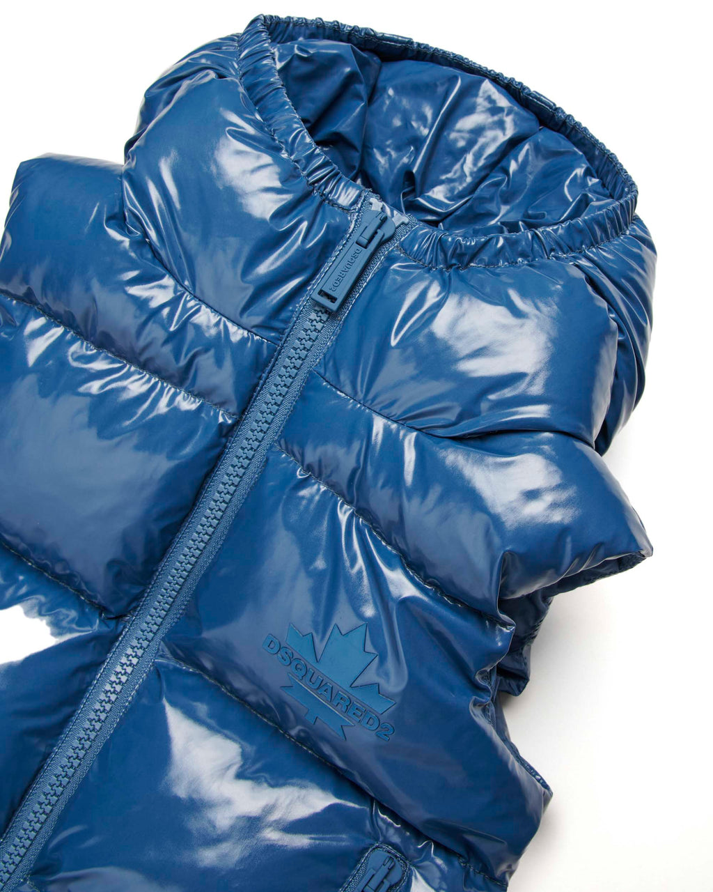 Dsquared2 Kids Giubbino Smanicato Puffer Lavagna per Neonati