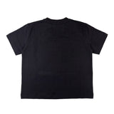 Elisabetta Franchi La Mia Bambina T-Shirt Nero con Logo per Bambine
