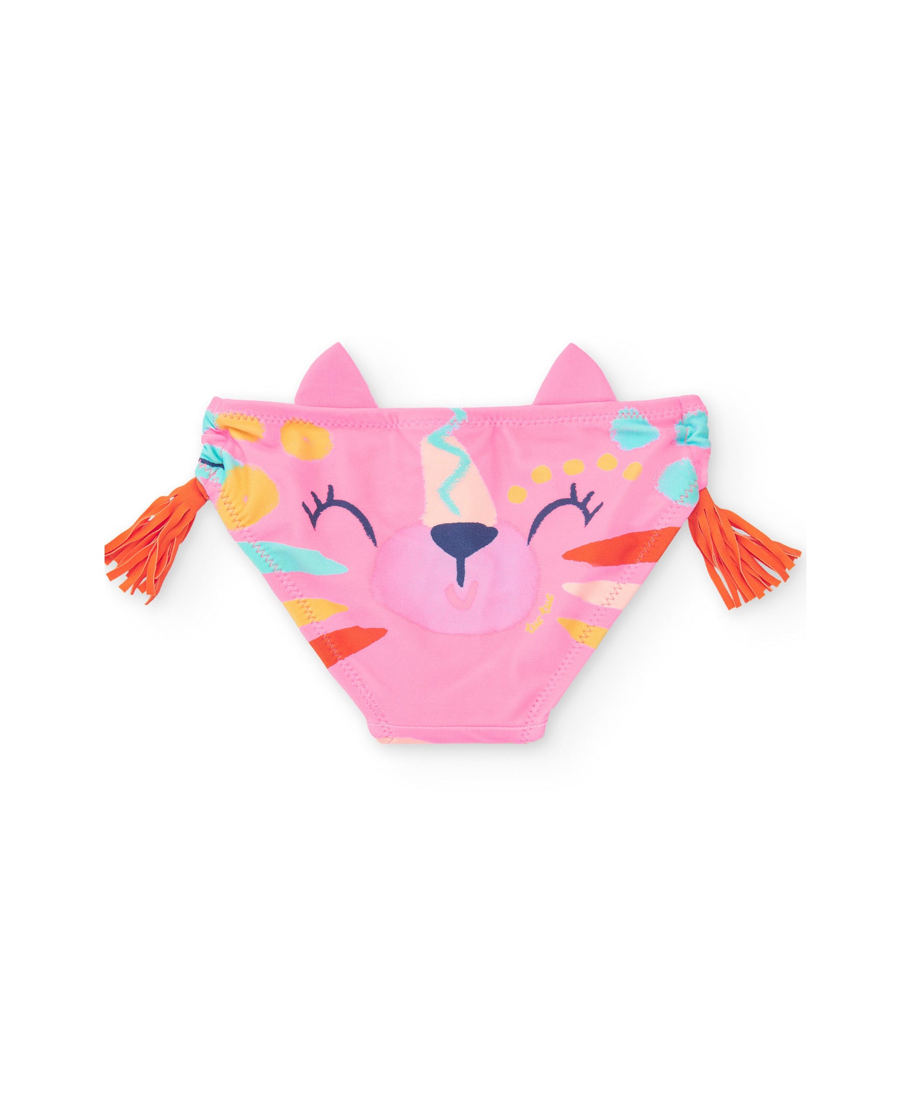 Tuc Tuc Costume Slip Rosa Cat per Neonate
