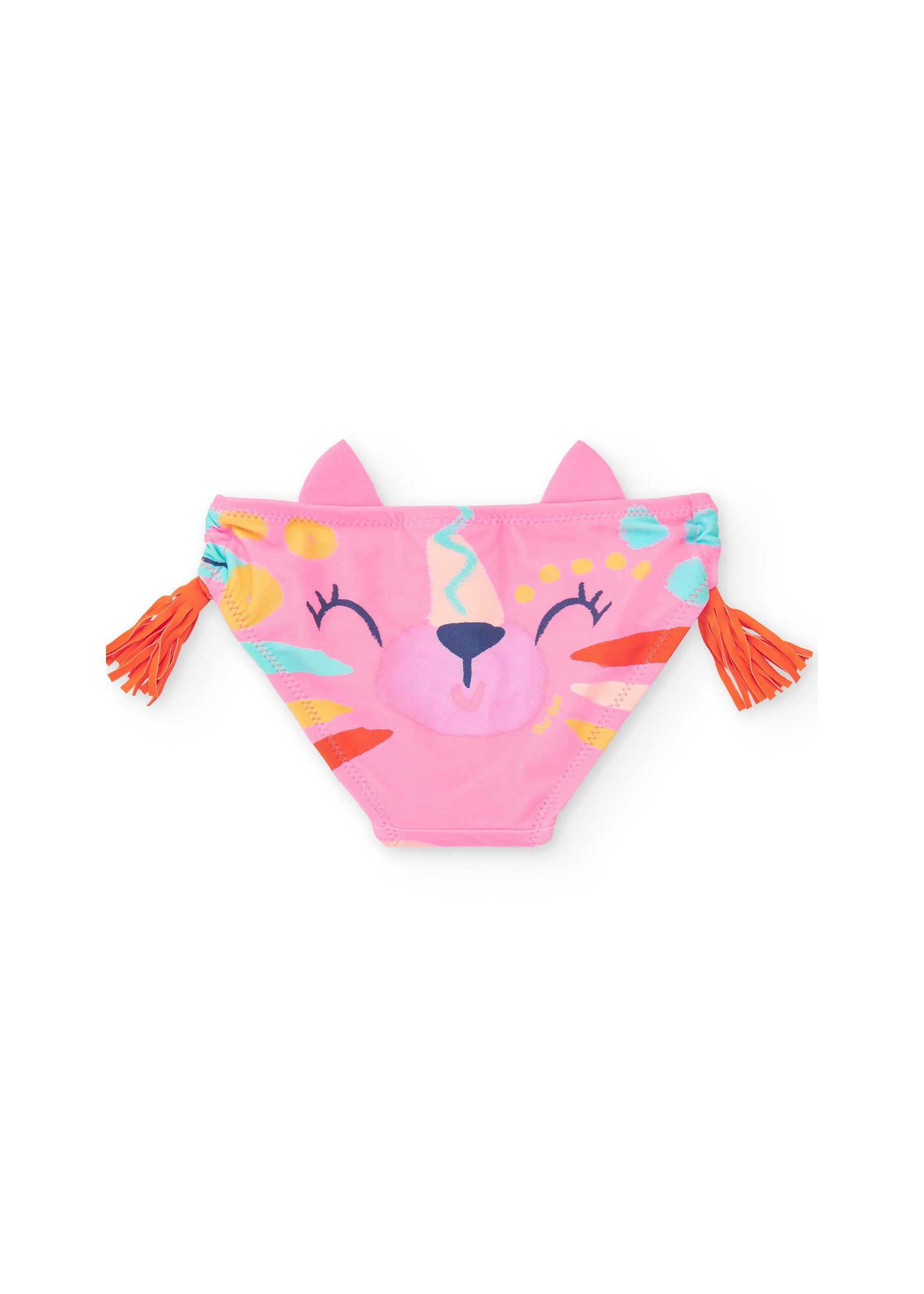 Tuc Tuc Costume Slip Rosa Cat per Neonate
