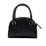 Diesel Kids Mini Bag Nera con Logo Oval Bianco per Bambine