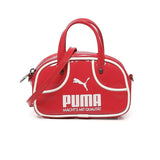 Puma Kids Borsa 1976 Rosso Lucido e Bianco per Bambine