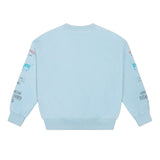 Iceberg Kids Felpa Cielo con Stampe per Bambini