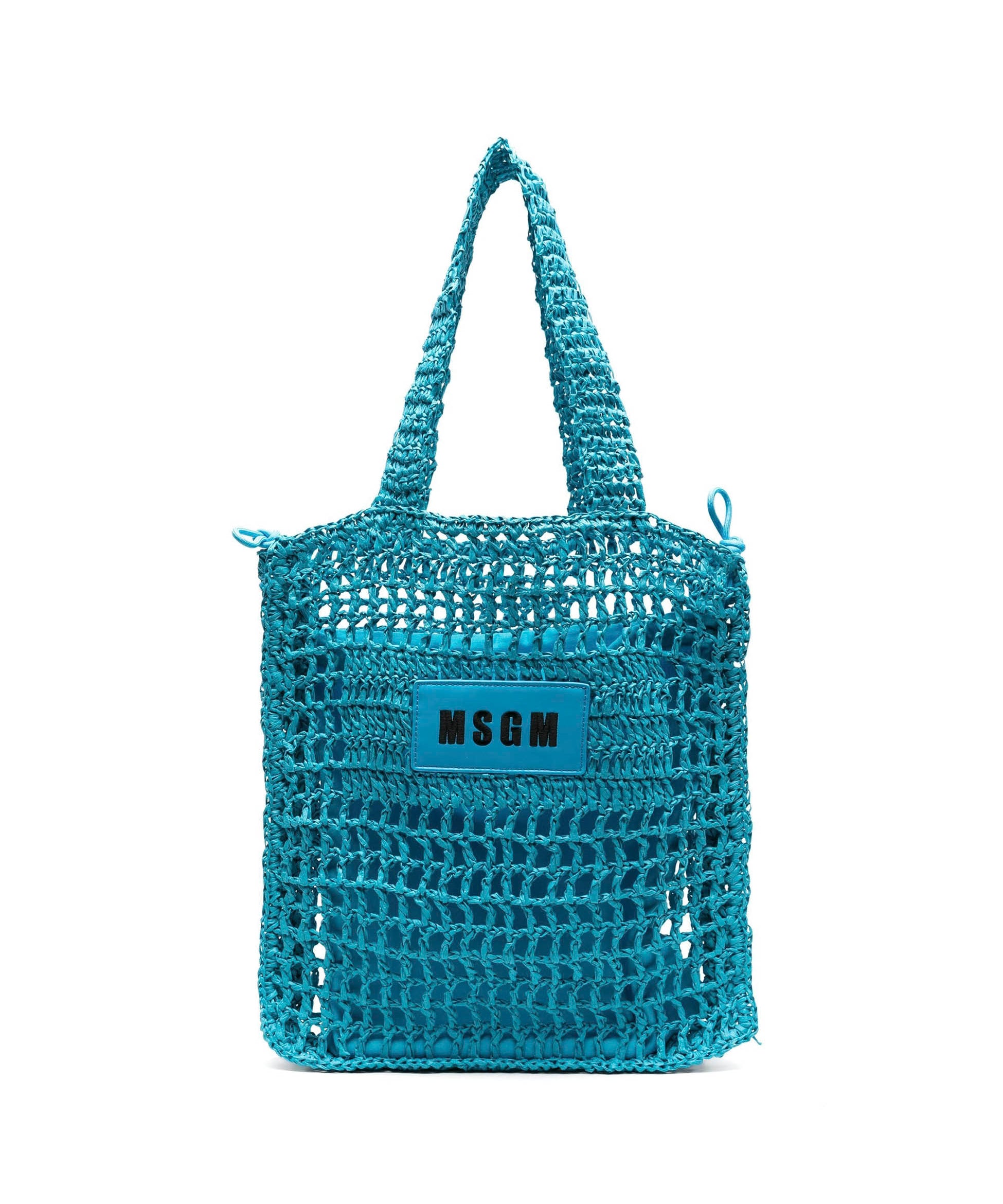 MSGM Kids Borsa a Spalla Turchese Florence Kids  (fronte)