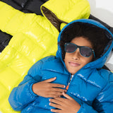 Save the Duck KATE Apple Green Down Jacket for Girls