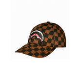 Sprayground Kids Cappello Shark in Paris Marrone/Nero per Bambini