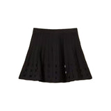 Twinset Kids Gonna Nero Plissettata per Bambine