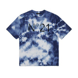 N°21 Kids T-shirt Tie Dye per Bambini