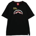 Sprayground Kids T-Shirt Nero con Stampa per Bambini
