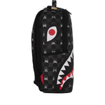 Sprayground Kids Zaino Nero Fantasia Multicolor con Logo Unisex