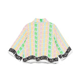 MSGM Kids Camicia Multicolor per Bambine