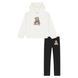 Moschino Kids Felpa con Leggings per Bambine