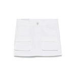 Dondup Kids Gonna Denim Cargo Bianca per Bambine